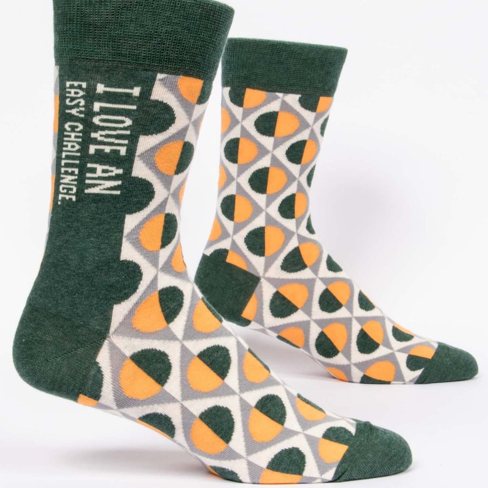 BLUE Q Easy Challenge Men’s Socks - NWT